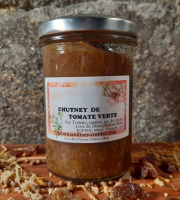 Gourmandises Créoles - Chutney de Tomate verte - Douceur acidulée