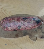 Ferme de Montchervet - Cervelas Truffé 3% Pistaché 4%, 550g