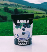 Les Glaces de la Vallée - Yaourt glacés à la myrtille "la Vallée" 500ml