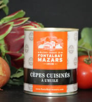 Fontalbat Mazars - Cèpes frais cuisinés à l'huile - 460g