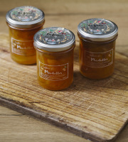 La Ferme des Prun'Elles - Confiture de Mirabelles - Lot de 3 pots