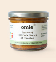 Omie - Houmous tomate basilic de haricots blancs bio - 90 g