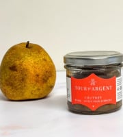 La Petite Epicerie de la Tour d'Argent - Chutney poire & notes de pain d'épices