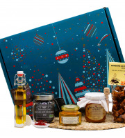 Le safran - l'or rouge des Ardennes - Coffret NOEL cadeau "Douceurs Sucrées"