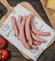 Maison BAYLE - Champions du Monde de boucherie 2016 - 6 Saucisses saveur comté barbecue