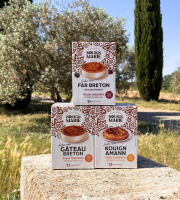 Kouign Marie - Pack Trilogie des gâteaux bretons - gâteau breton, far aux pruneaux, kouign amann