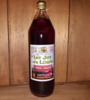Le Domaine du Framboisier - Les Jus de Louis Pomme/Mûroise 100% Pur Jus 1L