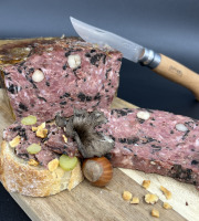 Venandi Sauvage par Nature - Terrine cerf noisettes trompette de la mort