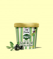 Glaces La Mémère - Glace fleur de lait huile d'olive 500ml