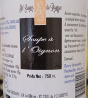 Les Bel' saveurs du Rouergue - SOUPE A L OIGNON 3/4L