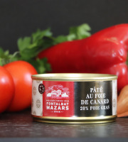 Fontalbat Mazars - Paté au foie de canard 20%