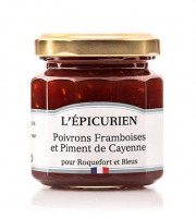 L'Epicurien - Confit de Poivrons Framboises et Piment de Cayenne