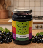 La Maison du Charolais - Confiture de cassis Parfums de Terroir 350g