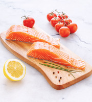 Poissonnerie La Piriacaise - Pavé de saumon frais lot de 1kg