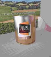 Terres d'Adour - Rillette de canard nature boite 800g