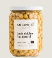 Karine & Jeff - Pois chiches au naturel 540g