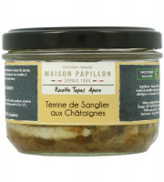 Maison PAPILLON - Artisan depuis 1955 - Terrine de Sanglier aux Châtaignes 160g