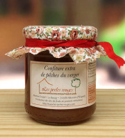 Les Perles Rouges - Confiture Extra De Pêches Du Verger