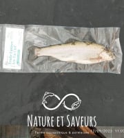 Nature et Saveurs - Ferme Aquaponique et Permacole Astérienne - Truite Blanche - Pièce de 1Kg+