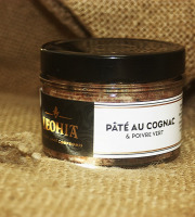 Leohia - Pâté au Cognac et Poivre vert 190g