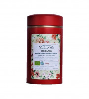 Le safran - l'or rouge des Ardennes - Thé Blanc Vanille-fleurs-safran, 100g, 66 Tasses Bio