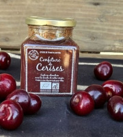 Le verger bio de Quinsac - Confiture de cerises 330gr BIO