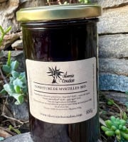 L’Oliveraie du Coudon - CONFITURE DE MYRTILLES BIO 300Gr