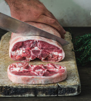 Maison BAYLE - Champions du Monde de boucherie 2016 - Côte Filet d'Agneau - 2,64kg (12 tranches)
