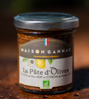 Maison Gannac - Pâte aux olives de Nice AOP et Citron de Menton - 85 gr