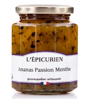 L'Epicurien - Ananas Passion Menthe – Une confiture exotique et rafraîchissante