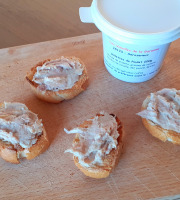 Les Volailles de la Garenne - Rillettes fraiche de poulet au Piment des îles