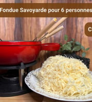 La Fermière - Fondue Savoyarde aux Cèpes – 6 personnes +2 offerte