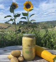 Ferme Sinsac - Velouté de courgettes en bocaux de 850 grs