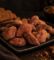 La confiserie d’antan 100% bio - Amandes caramélisées aux spéculoos - vrac 500 gr