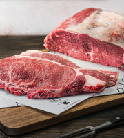 Maison BAYLE - Champions du Monde de boucherie 2016 - Entrecôte EPAISSE Limousin Label Rouge - 500g (1 tranche)
