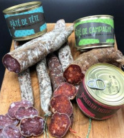 Ferme Porc & Pink - La Pink Charcuterie, panier spécial apéro sans sels nitrités