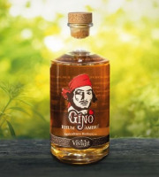 Alcools Vivant - Rhum Gino ambré Bio 70cl