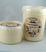 GAEC Les Perce-neige - Crème crue fermière de montagne 50cl
