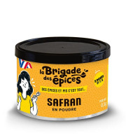 La Brigade des Epices - Safran en poudre - 5 doses de 0,1g