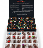 La ferme d'Enjacquet - Noel - Calendrier de l'Avent - Farandole de mini saucissons x 3