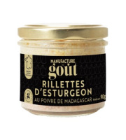 Caviar de l'Isle - Rillette d'esturgeon au poivre de Madagascar