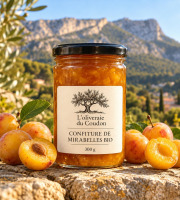 L'OLIVERAIE DU COUDON - CONFITURE DE MIRABELLES BIO 300GR
