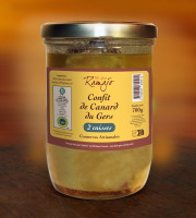 Maison Ramajo - Confit de canard  IGP Gers 2 cuisses 750g