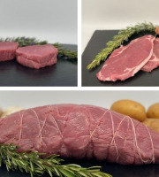 La Ferme d'Autrac - Colis de Bœuf BIO Prestige de 3kg