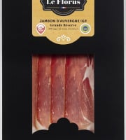 Maison Marie SEVERAC - Jambon d’Auvergne IGP en tranches, Grande réserve, Affinage 12 mois minimum