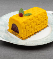 Le Jardinier Glacier - Bûche glacée mangue/mûre - 4 à 6 pers - 600ml