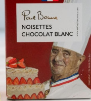 Les Produits Paul Bocuse - Noisettes enrobées chocolat blanc