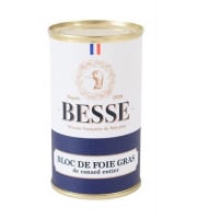 Foie Gras BESSE - Bloc de foie gras de canard 200g