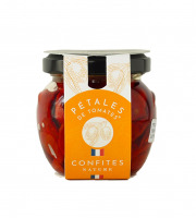 Maison Peyrey - Pétales de Tomates® Confites - Nature, à l’huile - 90 g