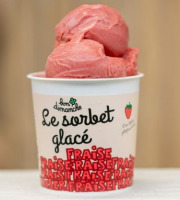 Bon Dimanche - Sorbet Fraise Plein Fruit Bio 2,5L